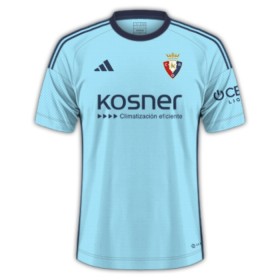 Camisola CA Osasuna 2º Equipamento 2023-24 Manga Curta